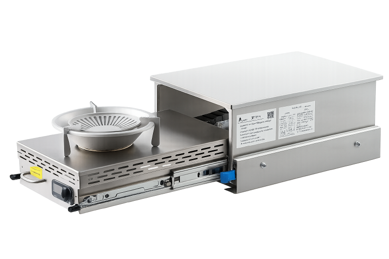 RV Slide-Out Diesel Stove